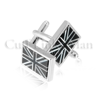 Union Jack Flag cuff links: these are the perfect accessories for those who 