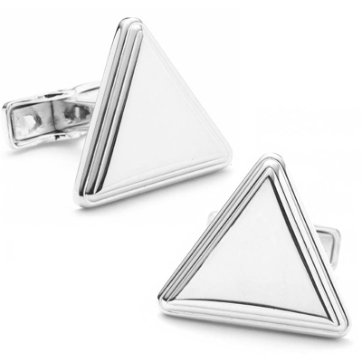 Triangle Engravable Cufflinks http://site.cufflinksman.com/images/cuffs/CLI-0217_Triangle_1.jpg