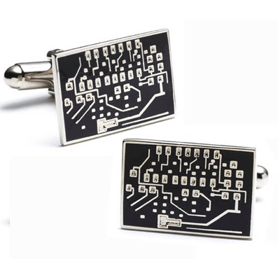 Microchip Cufflinks
