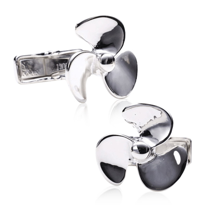 Silver Propeller Cufflinks http://site.cufflinksman.com/images/cuffs/CLI-0983_Silver_Propeller_Cufflinks_1.jpg