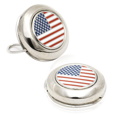 American Flag Button Covers http://site.cufflinksman.com/images/cuffs/CLI-2003_American_Flag_Button_Covers_1.jpg