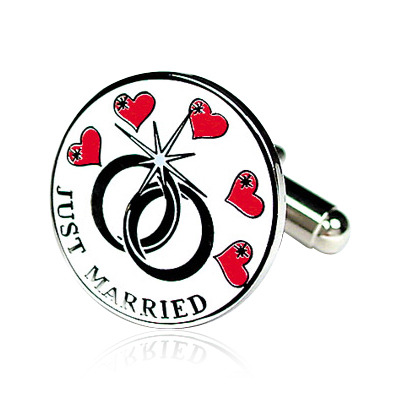 http://site.cufflinksman.com/images/cuffs/CLI-2014_Just_Married_Cufflinks_1.jpg