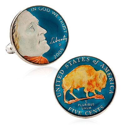 Hand Painted USA Nickel Cufflinks http://site.cufflinksman.com/images/cuffs/CLI-2329_Hand_Painted_USA_Nickel_Cufflinks_1.jpg