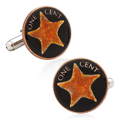 Hand Painted Bahamian One Cent Coin Cufflinks http://site.cufflinksman.com/images/cuffs/CLI-2340_Hand_Painted_Bahamian_One_Cent_Coin_Cufflinks_1.jpg