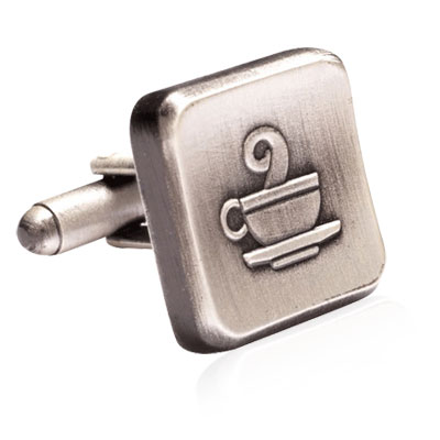 Enjoy your peacefull life with these Vintage Coffee Cufflinks