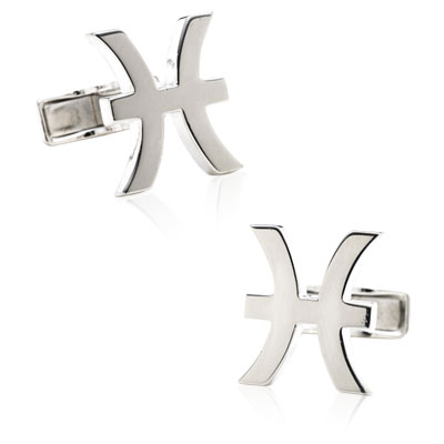 Pisces Zodiac Cufflinks